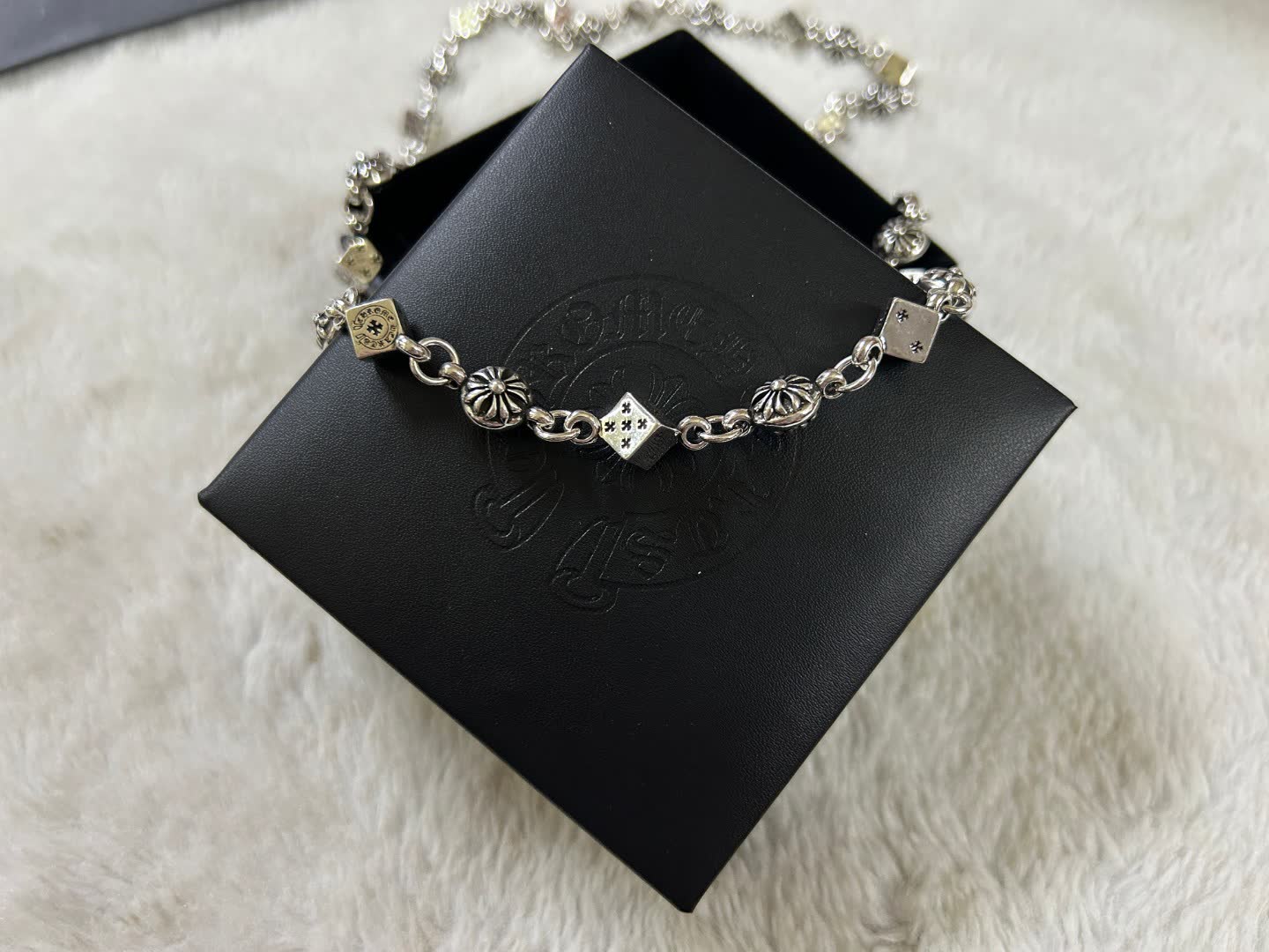 Chrome Hearts Silver Polishing Necklace